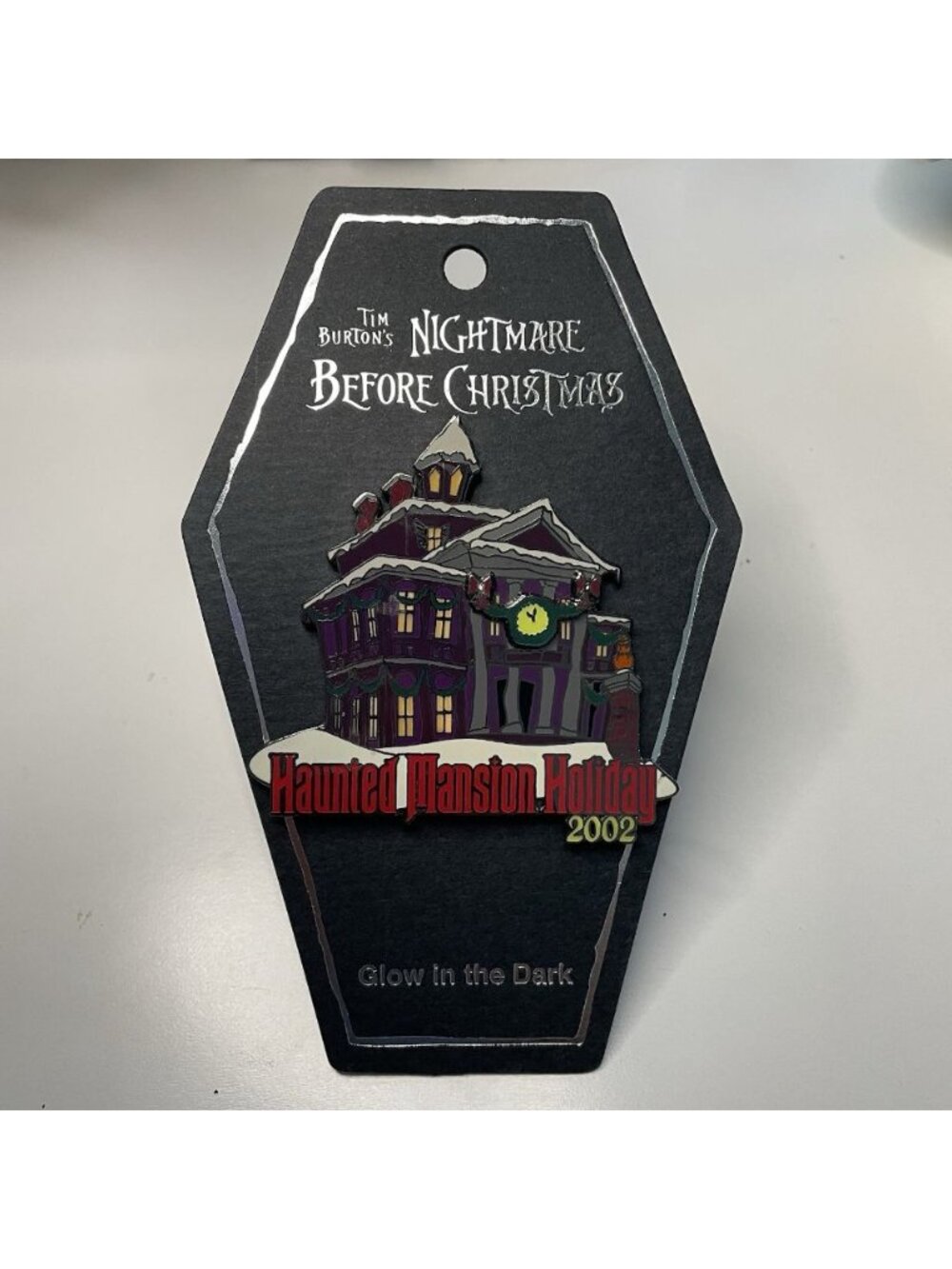 2002 Tim Burton's The Nightmare Before Christmas Haunted Mansion Holiday Pin